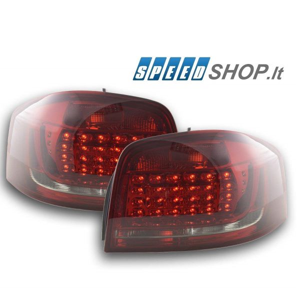 Audi A3 8P galiniai LED tamsinti žibintai